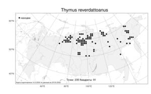 Thymus reverdattoanus Serg., Atlas of the Russian Flora (FLORUS) (Russia)