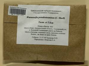 Warnstorfia pseudostraminea (Müll. Hal.) Tuom. & T.J. Kop., Bryophytes, Bryophytes - European North East (B7) (Russia)