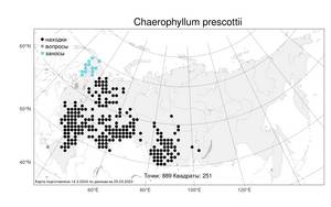 Chaerophyllum prescottii DC., Atlas of the Russian Flora (FLORUS) (Russia)