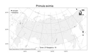 Primula eximia Greene, Atlas of the Russian Flora (FLORUS) (Russia)