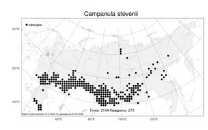 Campanula stevenii, Колокольчик Стевена M.Bieb., Атлас флоры России (FLORUS) (Россия)