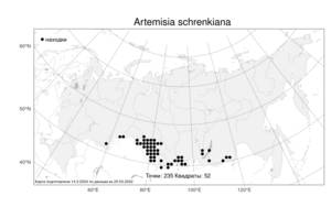Artemisia schrenkiana, Полынь Шренка Ledeb., Атлас флоры России (FLORUS) (Россия)